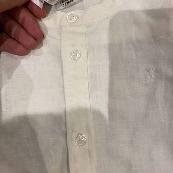Jacadi linen button up - Picture 4 of 4